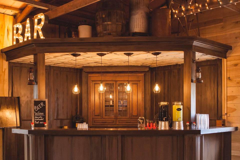 The saloon bar