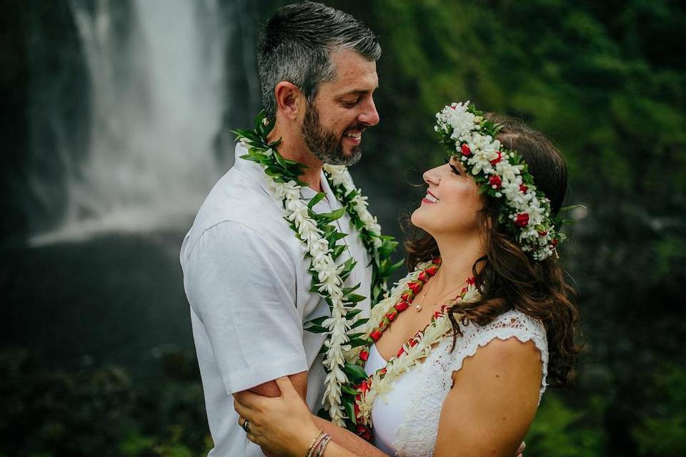 Sacred Waterfall Wedding