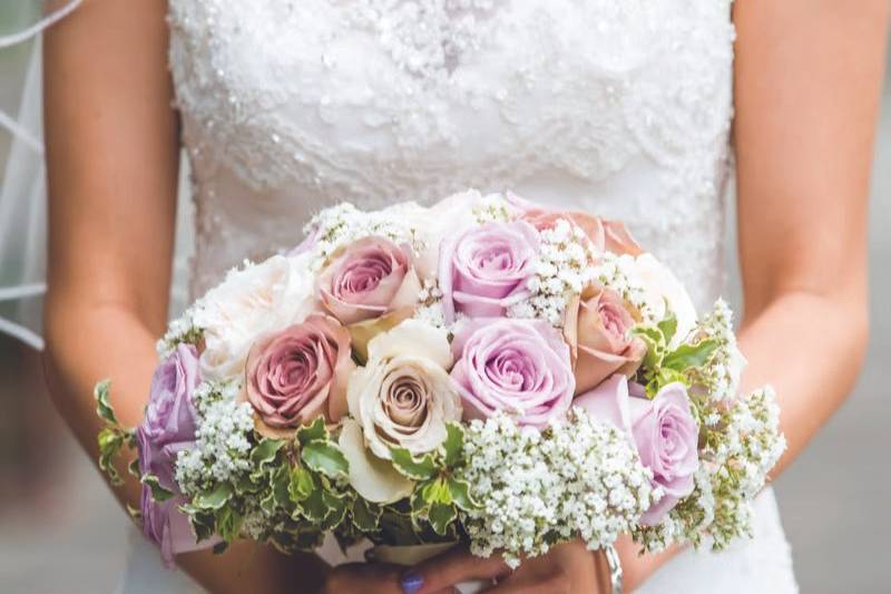 Dress and Florals
