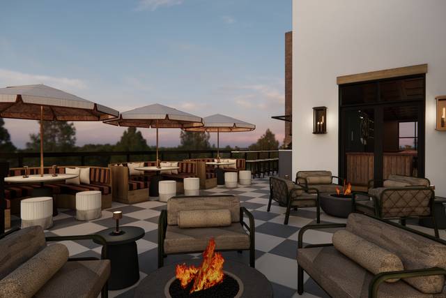 Wren Rooftop Patio Space