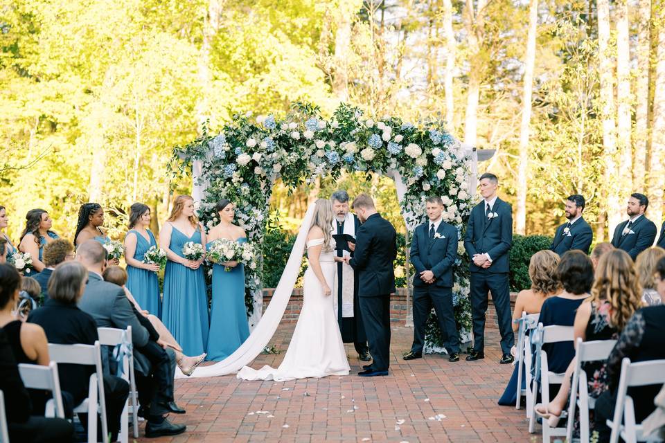 Garden Patio Ceremony