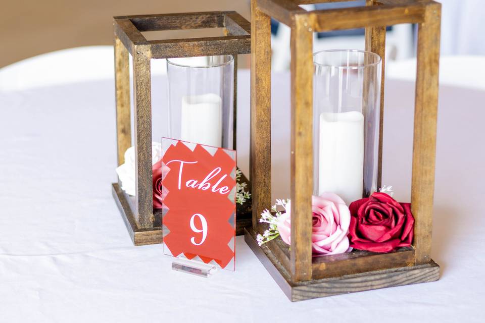 Our Wedding Cabinet Table 3