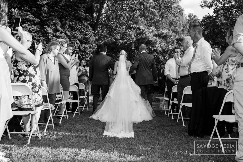 Outdoor wedding