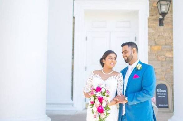 Bride and groom