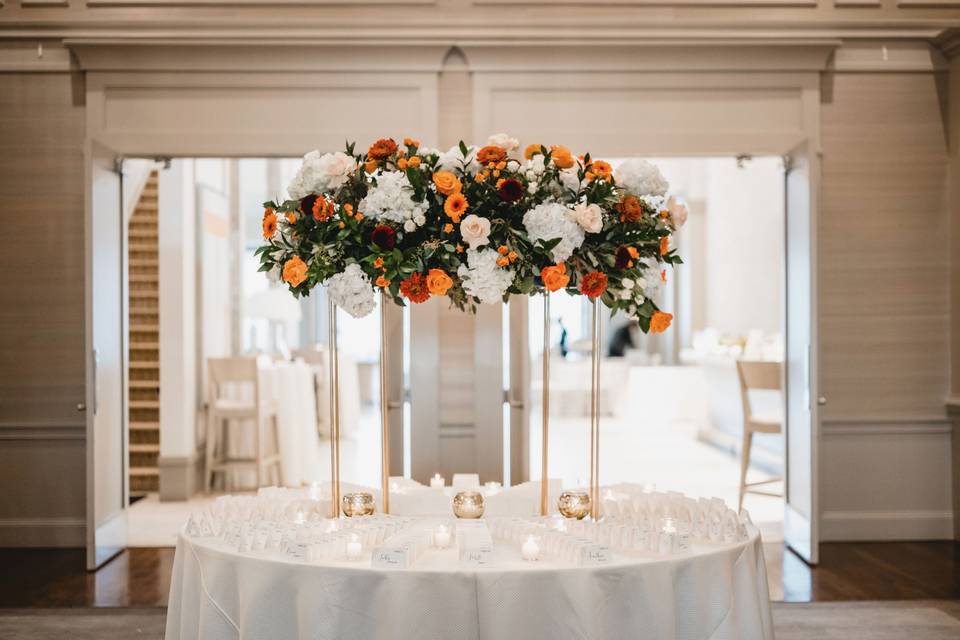 Placecard Table Arrangement