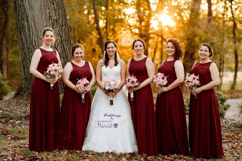 Dusty Pink Bouquet