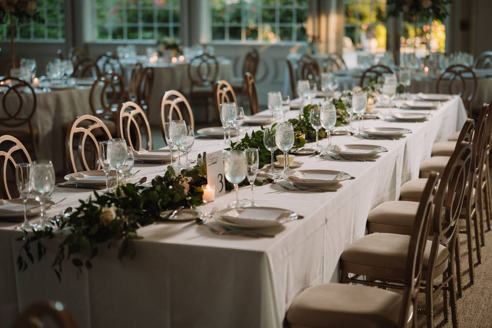 Greenery Garland Centerpiece