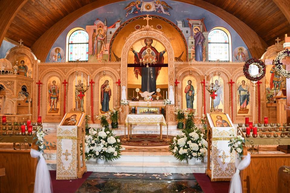 Wedding Altar Baskets