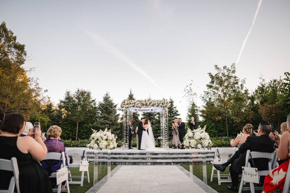 Chuppah Edgewood Country Club