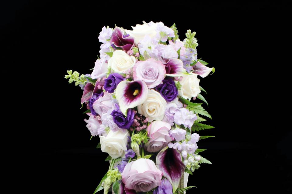 Cascading Bridal Bouquet