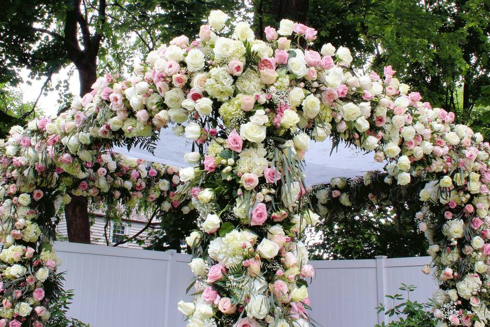 Decorated Chuppah