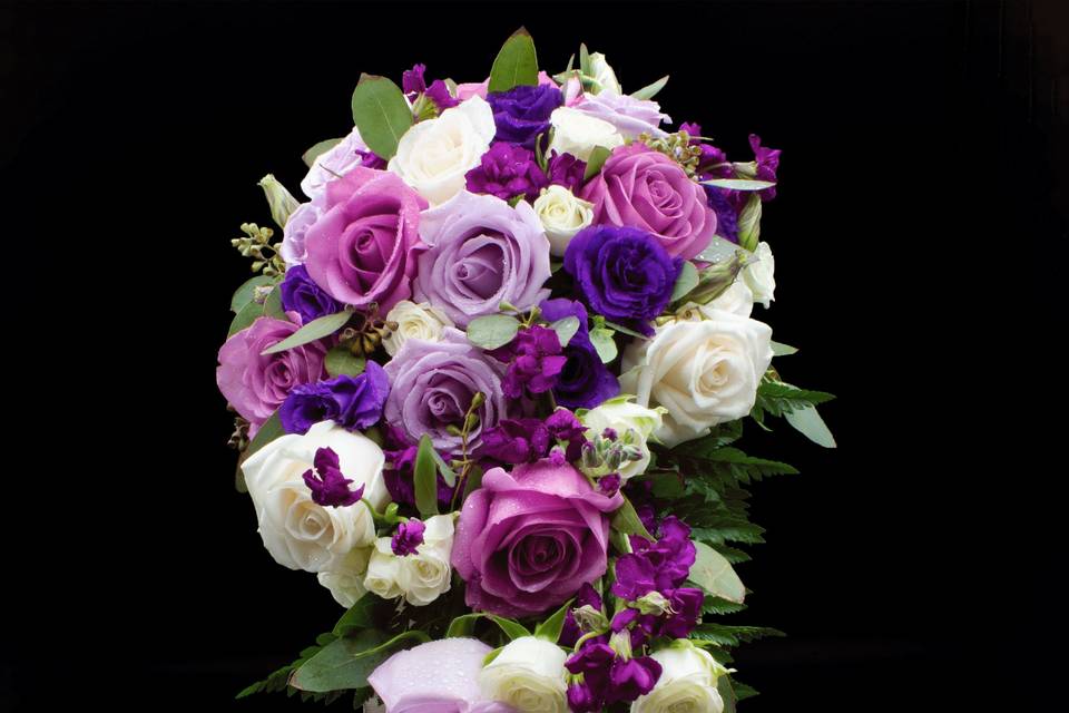 Cascading Bridal Bouquet