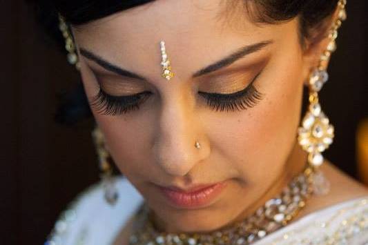 Stunning bride