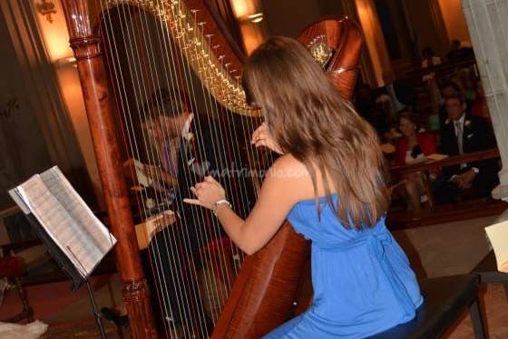 Harp performance