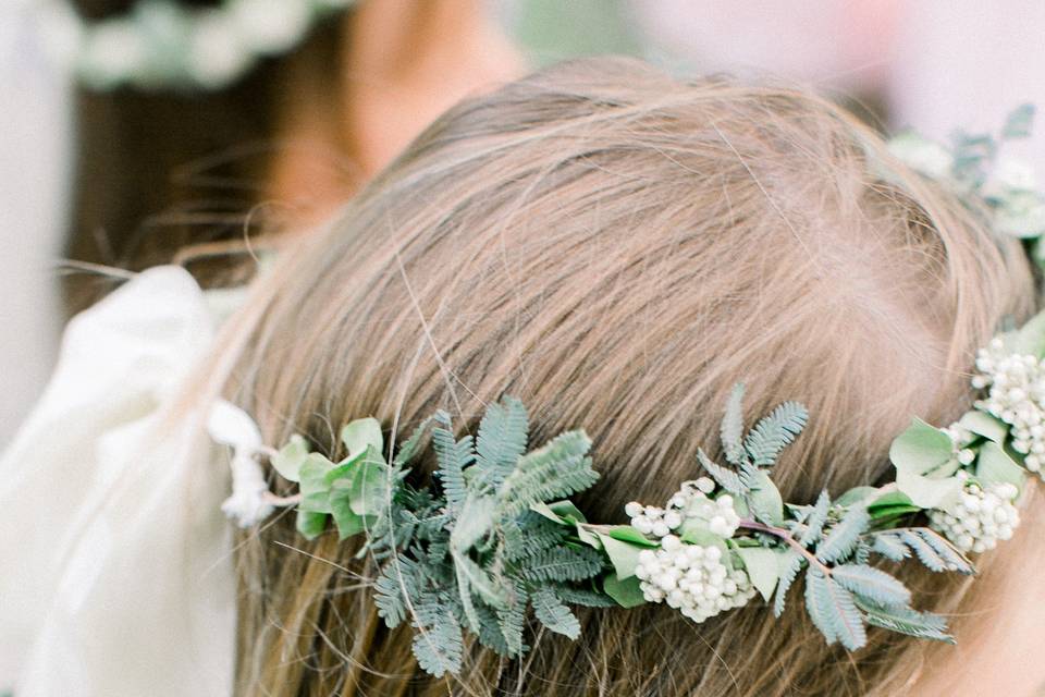 Flower Girl Crown