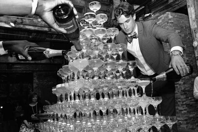 Champagne Tower