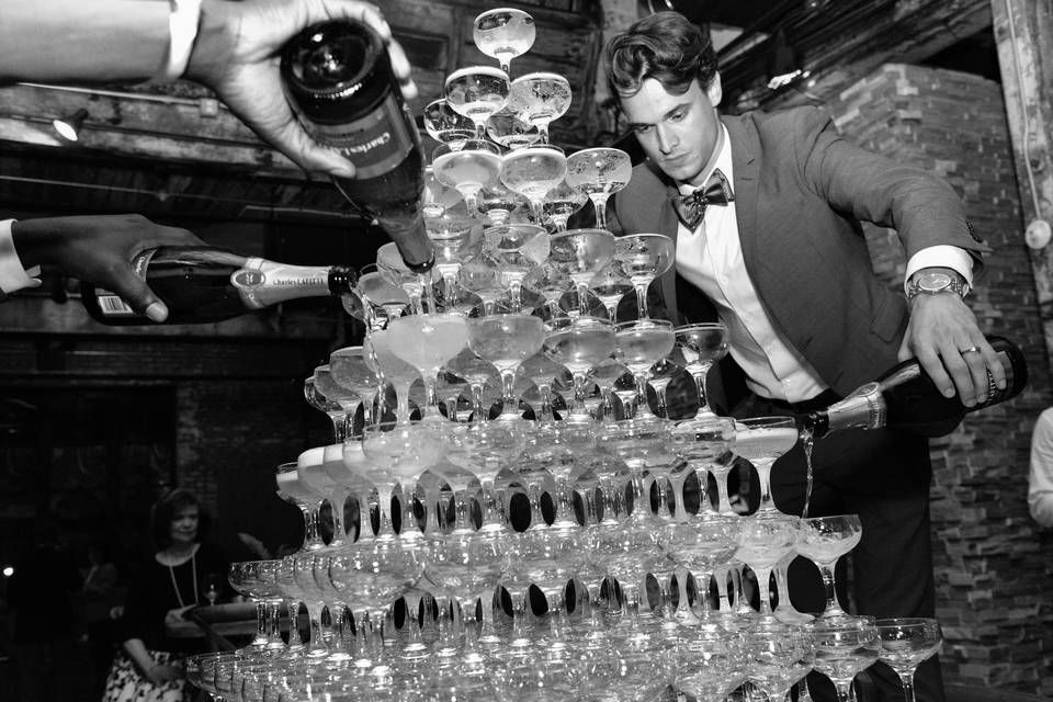 Champagne Tower