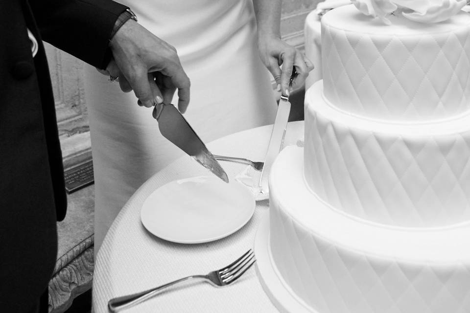 Wedding Cake Cutting