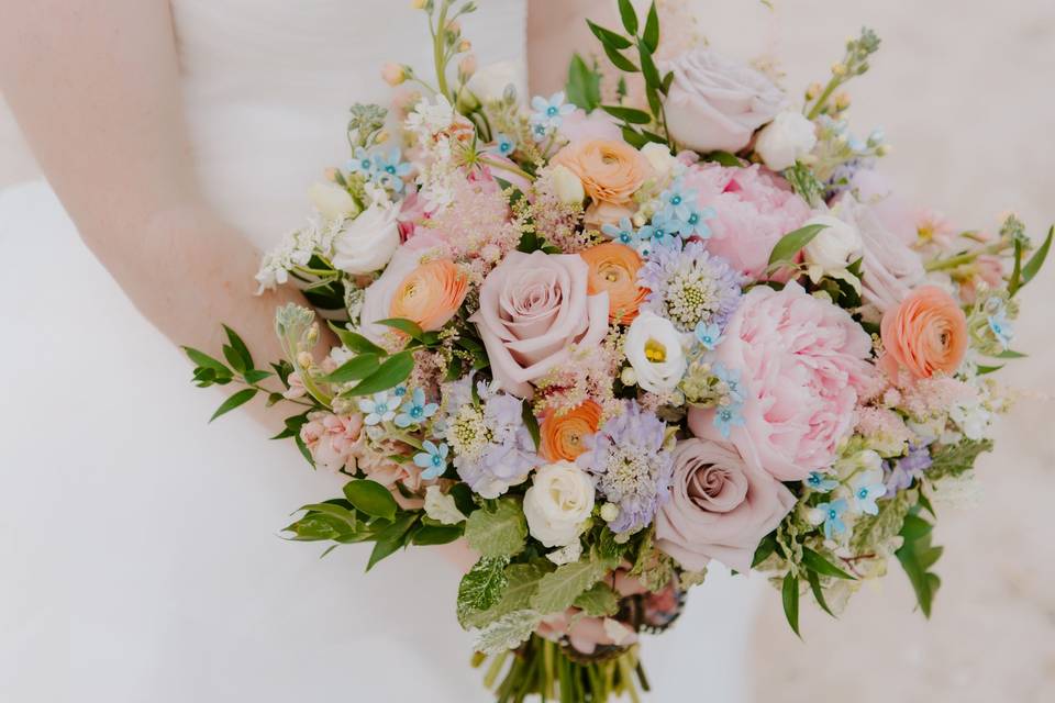 Pastel bouquet