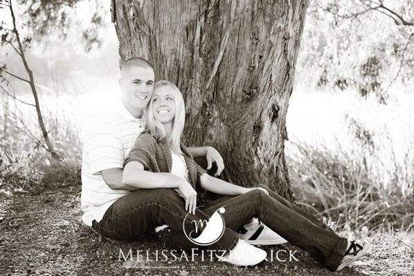 An engagement session taken at Laguna Lake in San Luis Obispo.