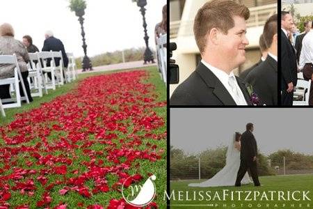 A wedding at The Cliffs Resort in Pismo Beach, California.