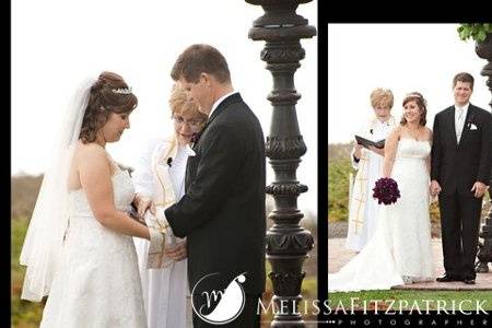 A wedding at The Cliffs Resort in Pismo Beach, California.