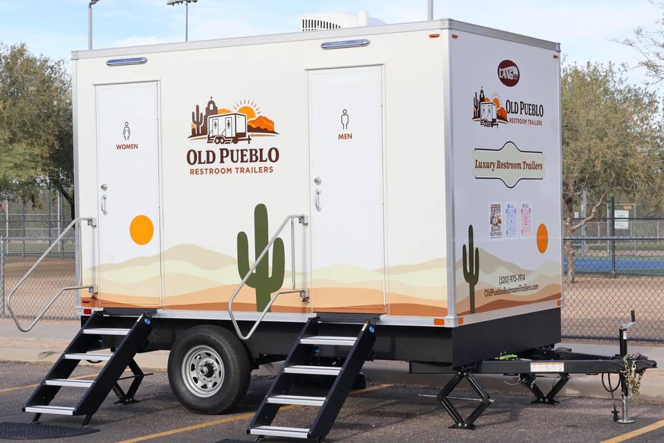 4-Station Restroom Trailer