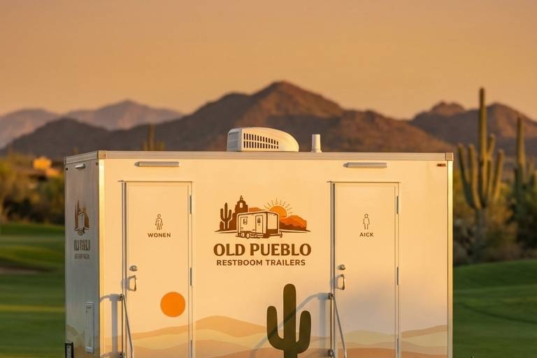 4-Station Restroom Trailer