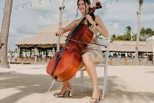 Wedding cellist