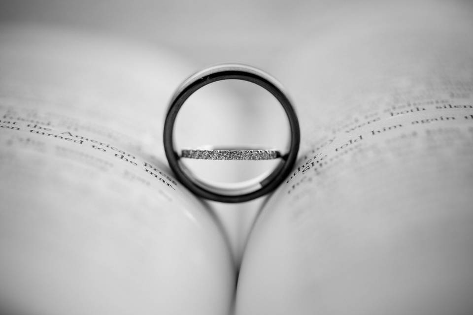 Romantic ring shot