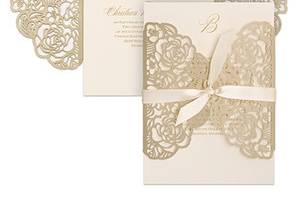 Lace invitation