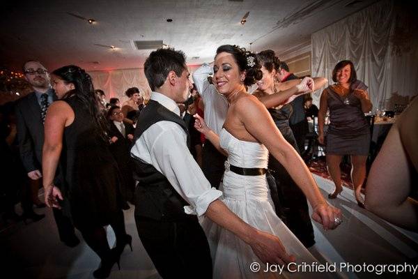 Couple dancing