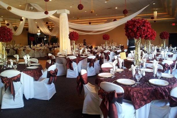 Reception area