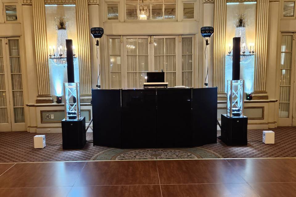 Y.E.S. DJ setup