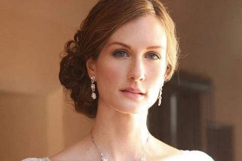 Lindsay, the gorgeous glowing bride during her sunset wedding in Miami, FL.