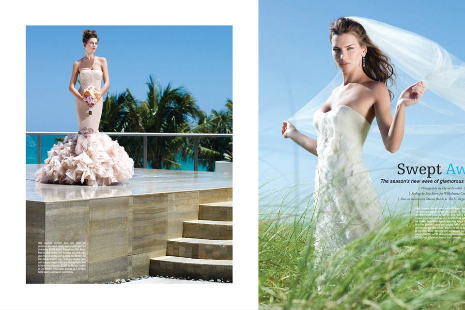 modern luxury brides hair and makeup by me.