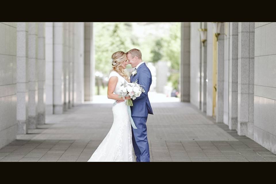 Draper UT temple wedding