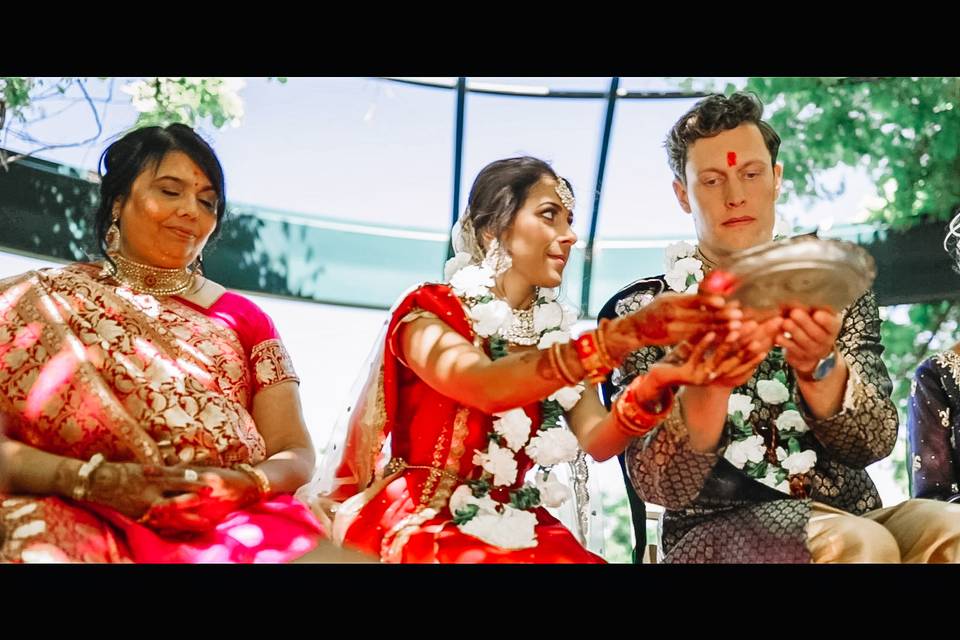 Hindu wedding ceremony