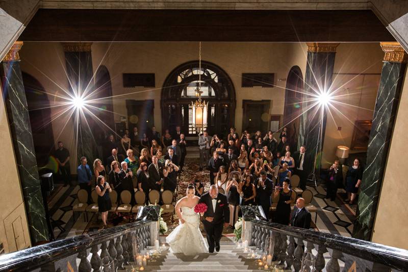 Wedding Ceremony at the Union Club of Cleveland