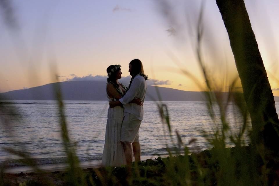 Beach Elopement in Lahaina