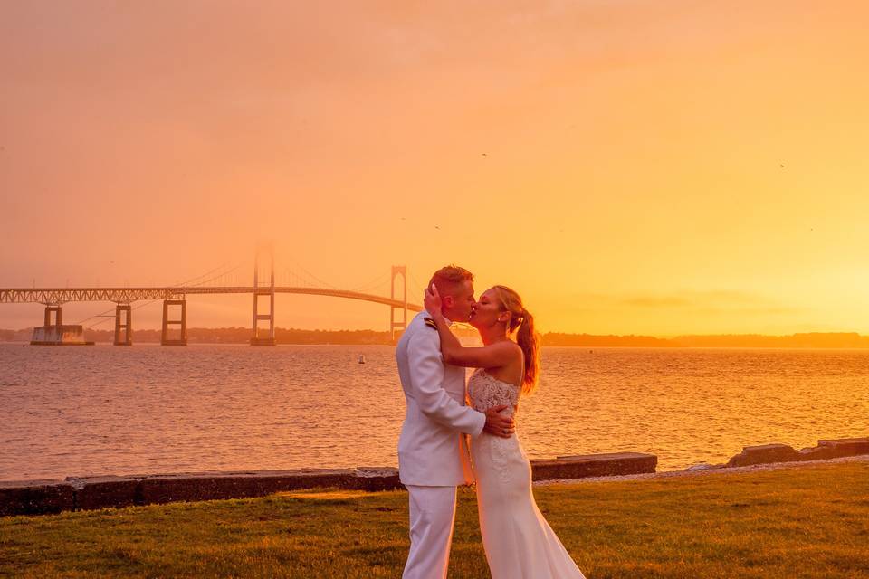 Sunset Wedding Newport