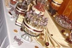 We create Candy Buffets in your wedding colors...