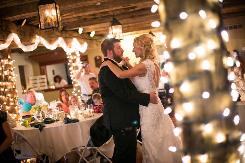 Their first dance