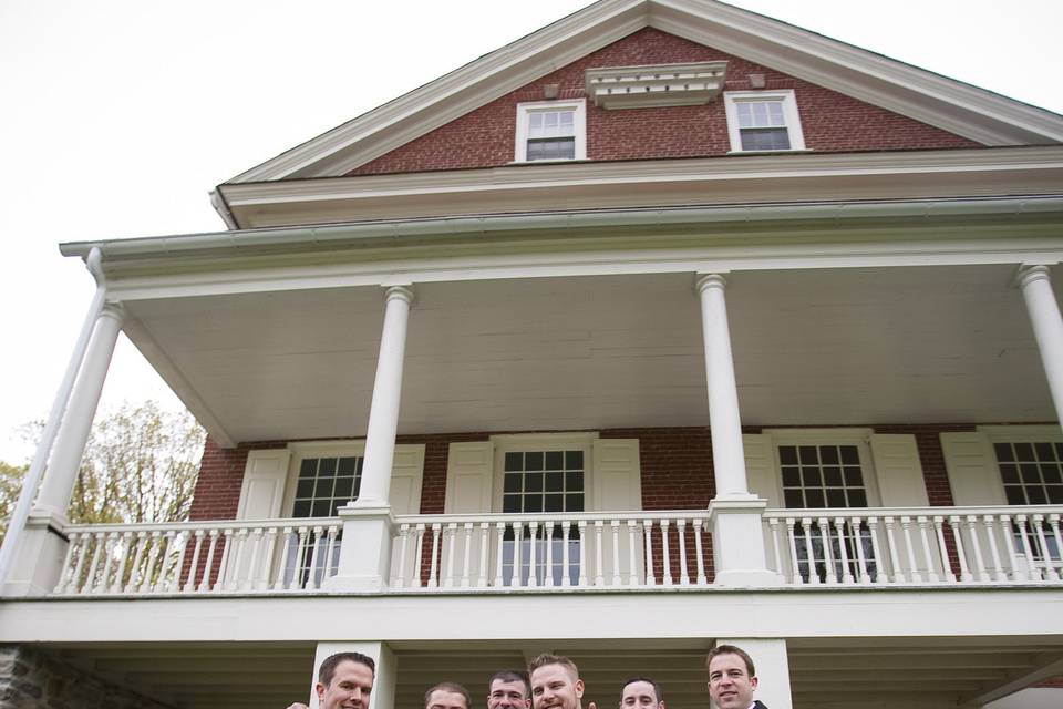 Groom and groomsmen