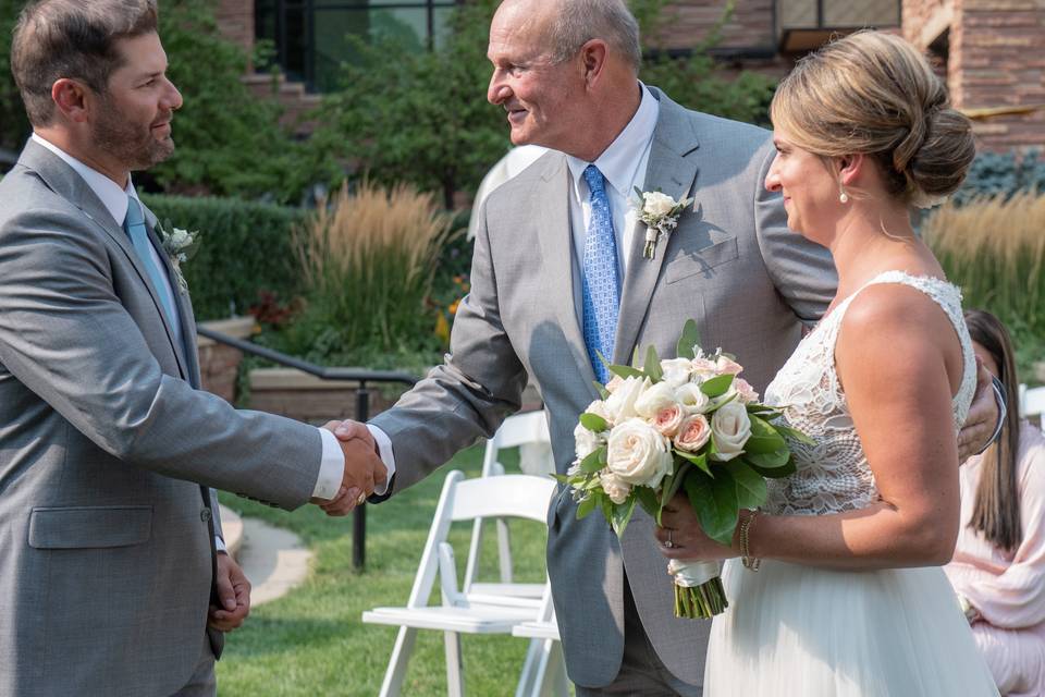 Bride's Dad approval of Groom