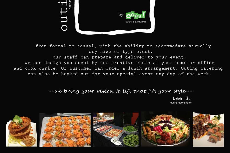 outing catering