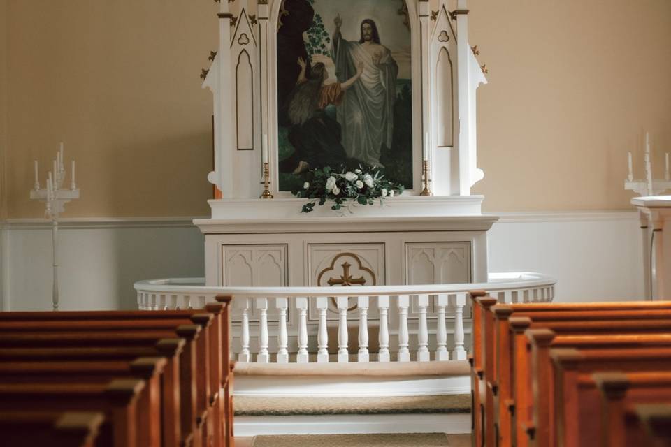 Venue at the chapel