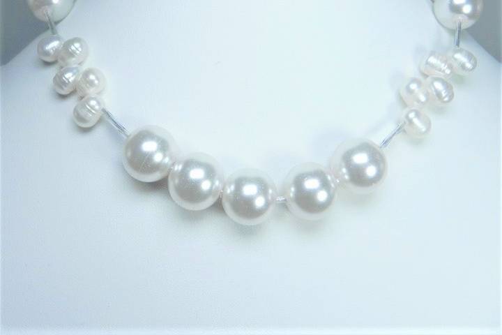 170 - Pearlized Pearl Necklace