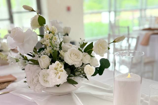 Candlelit Wedding Place Settin