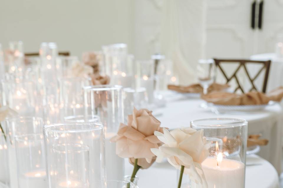 Glass Cylinder Candles